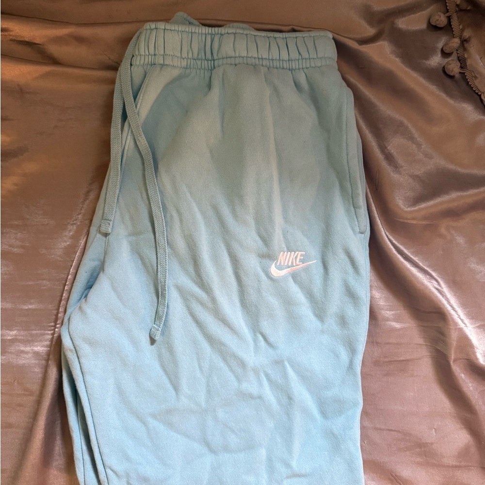 Nike Mens Sky Blue Sweatpants